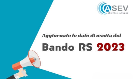 Bando RS2023 – Nelle prime due settimane di Dicembre l’uscita ufficiale