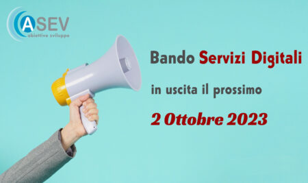 Bando servizi innovativi per la Transizione Digitale al via il 2 Ottobre