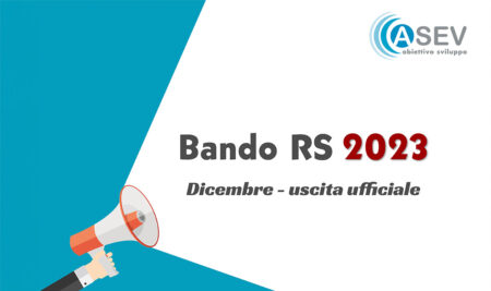 Bando RS2023 – Nelle prime due settimane di Dicembre l’uscita ufficiale